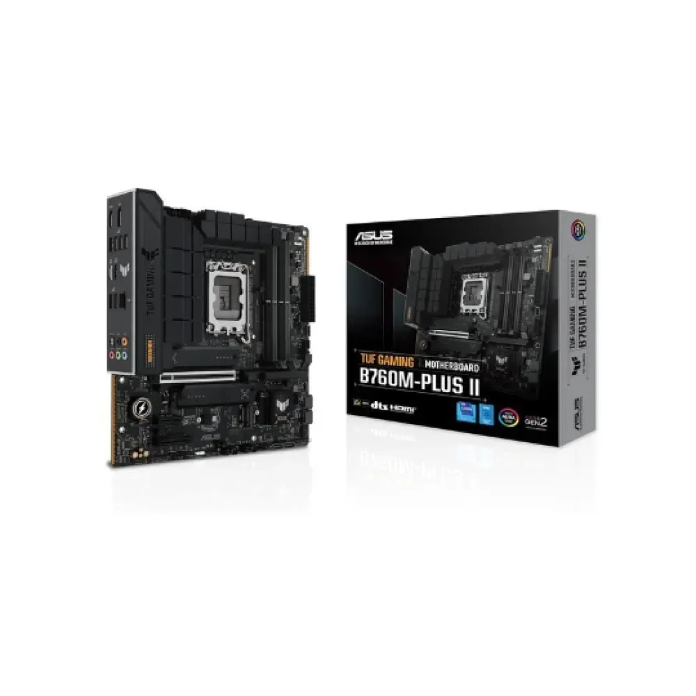 Placa Mae Intel B760m-plus Ii Tuf Gaming Ddr5 1700 12° 13° 14° Ger 4