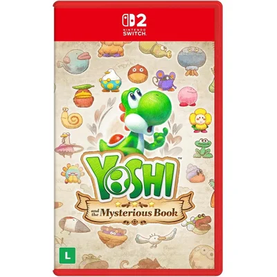 Jogo Switch 2 Yoshi And The Mysterious Book, Nintendo Switch 2