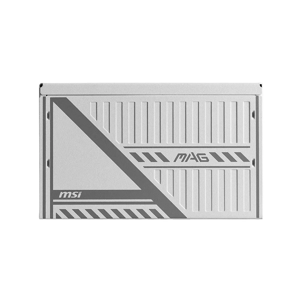 Imagem 2 de 5 do produto Fonte De Alimentação Msi Mag A650bnl White 650w 80 Plus Bronze Pfc Ativo Branco