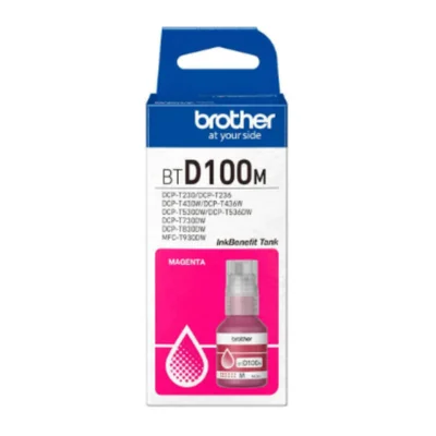 Tinta Brother Btd100m Bt-d100 Magenta | Dcp-t230 Dcp-t430w Dcp-t530dw Dcp-t730dw |   48.8ml