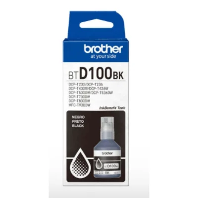 Tinta Brother Btd100bk Bt-d100 Preto | Dcp-t230 Dcp-t430w Dcp-t530dw Dcp-t730dw |   108ml