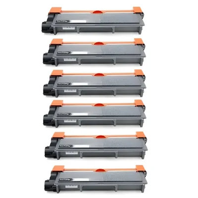 Kit 6 Toners Compatíveis Brother Tn660