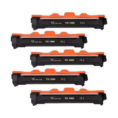 Toner Compatível Com Brother Tn1060 Kit 5un