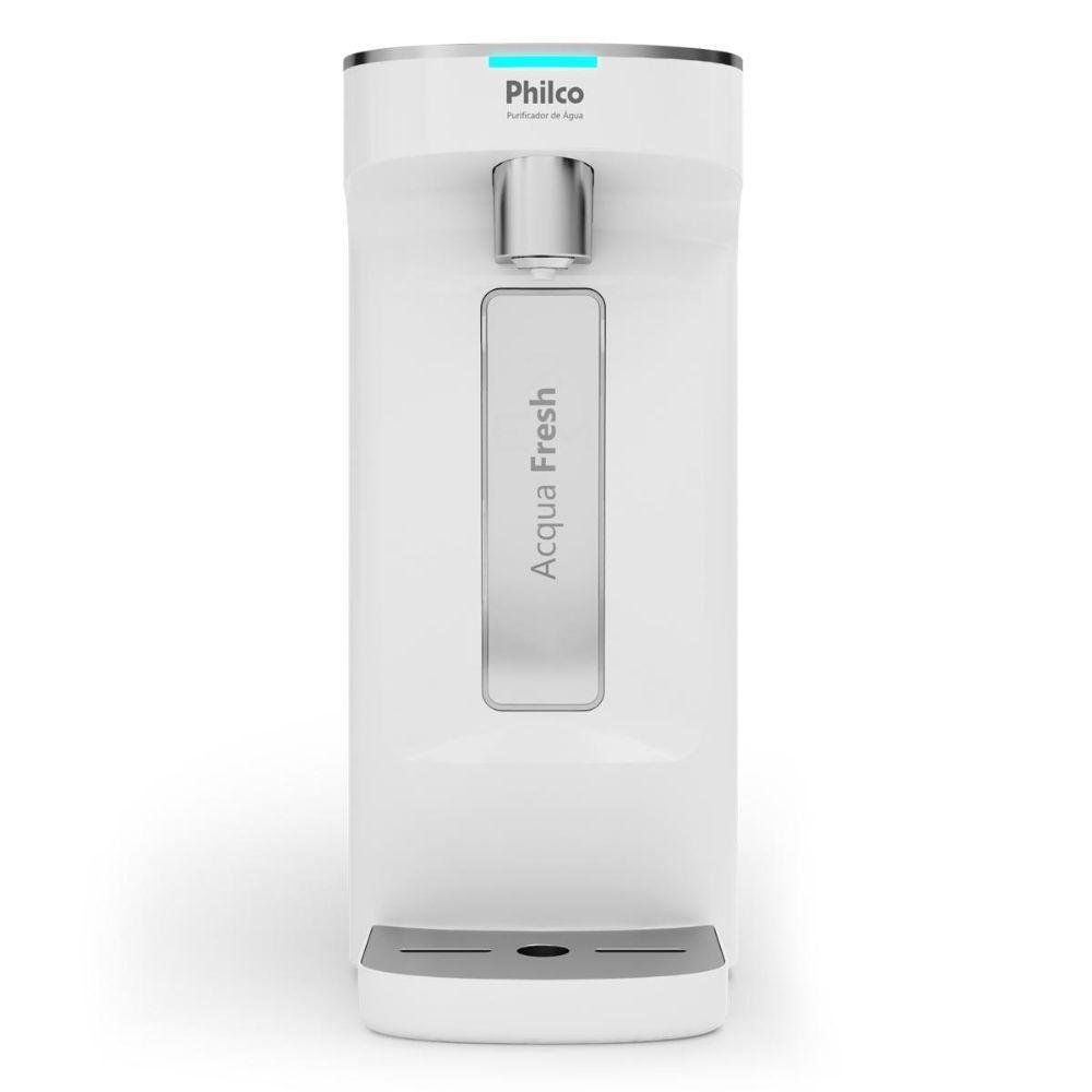 Purificador De Água De Bancada Philco Ppu12a Natural E Gelada Branco Bivolt