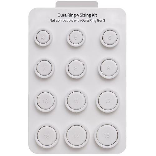 Smart Ring Oura Ring 4 - Kit Medição Tamanhos