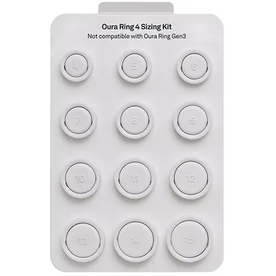 Smart Ring Oura Ring 4 - Kit Medição Tamanhos