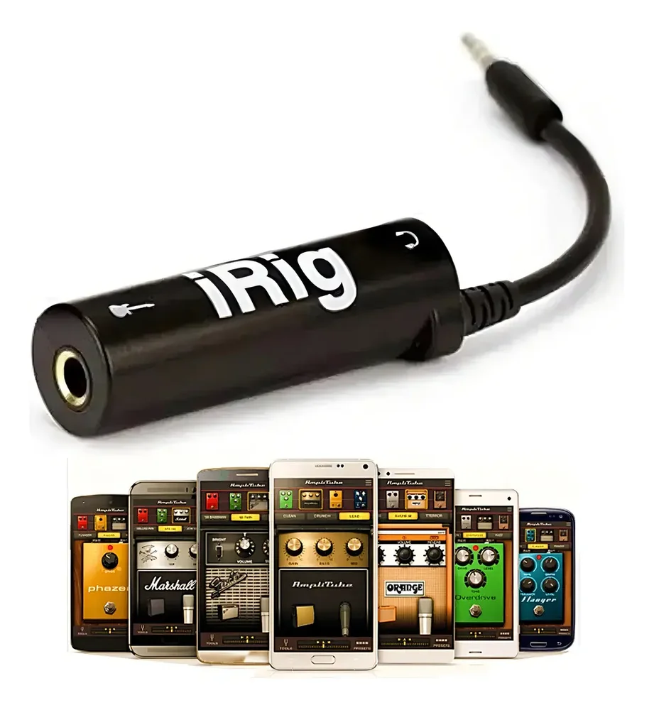 Imagem 3 de 5 do produto Irig Interface De Áudio 1°g P/ Instrumentos Ios Android Cel