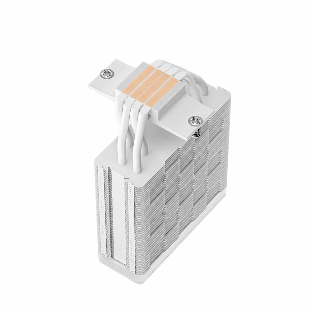 Imagem 3 de 5 do produto Air Cooler Deepcool Ag400 Wh ARGB V2 Branco 4 Heatpipes 120m