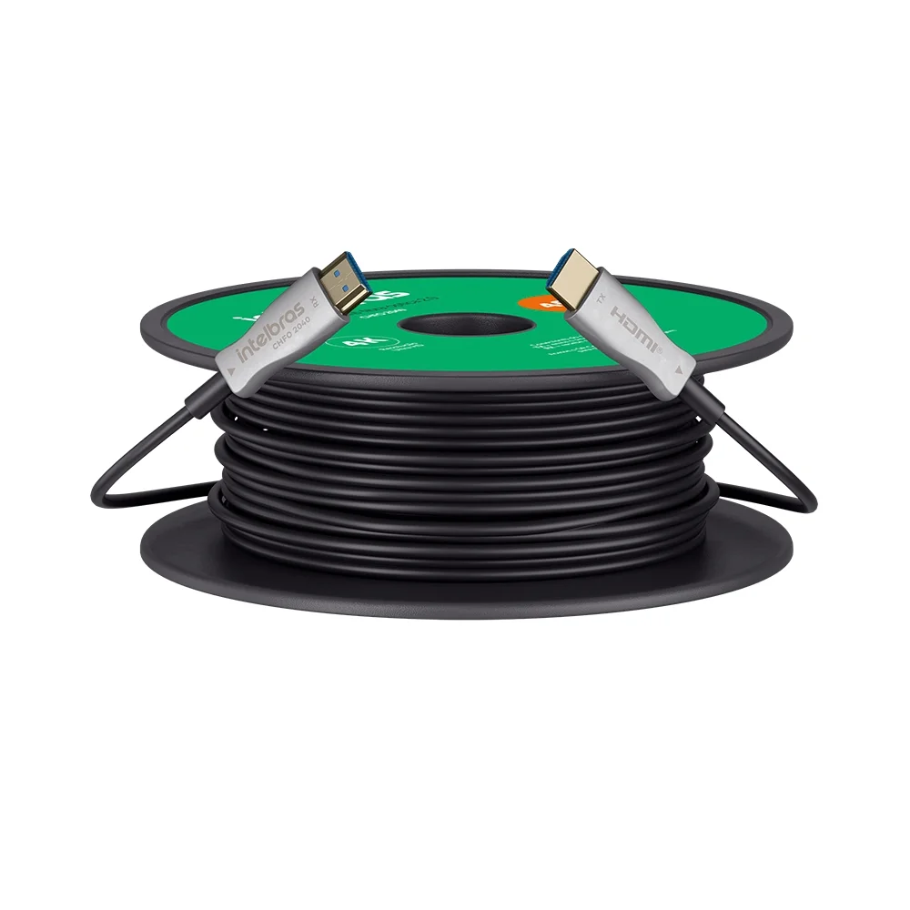 Imagem 4 de 5 do produto Cabo HDMI Fibra Óptica 2.0 Chfo 2040 Intelbras