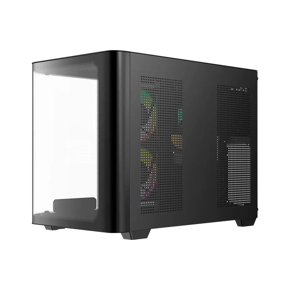 Imagem 4 de 5 do produto Gabinete Gamer Ocypus Iota C50 Curve Atx ARGB Digital Com Fan Preto