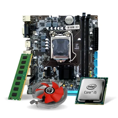 Kit Up Grade Pl Mãe H510 + Proc. i5 10500 + Mem. 16gb Ddr4 + Cooler