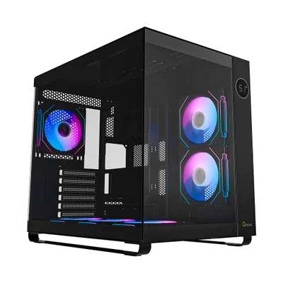 Gabinete Gamer Ocypus Iota C70 Atx ARGB Com Fans Preto