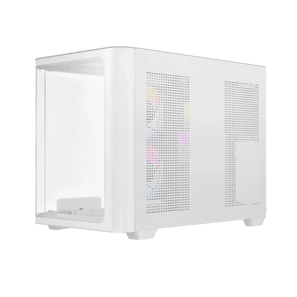 Imagem 3 de 5 do produto Gabinete Gamer Ocypus Iota C50 Curve Atx ARGB Digital Com Fan Branco