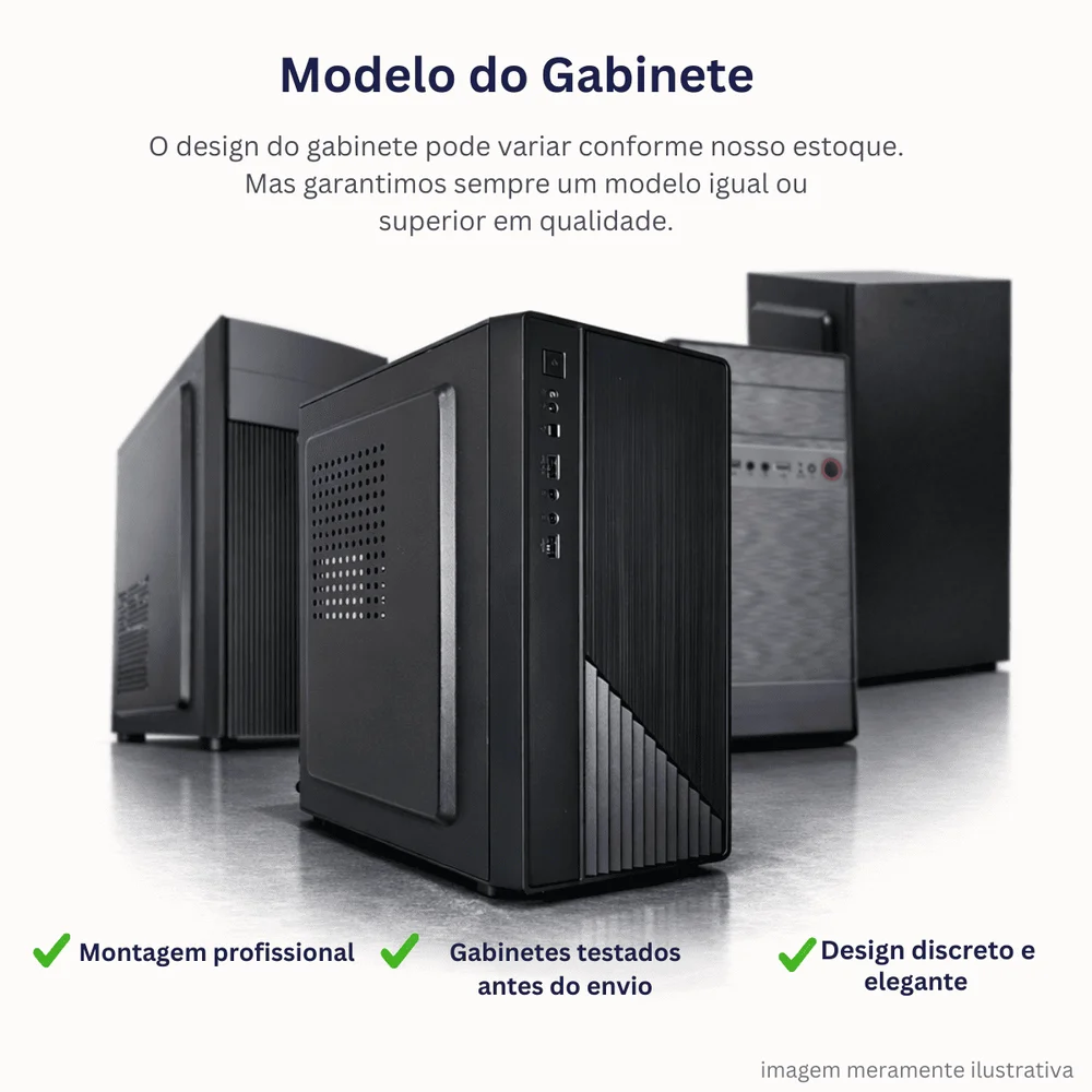 Imagem 2 de 5 do produto PC Intel i5 10ºg 64gb  SSD 480 Gb