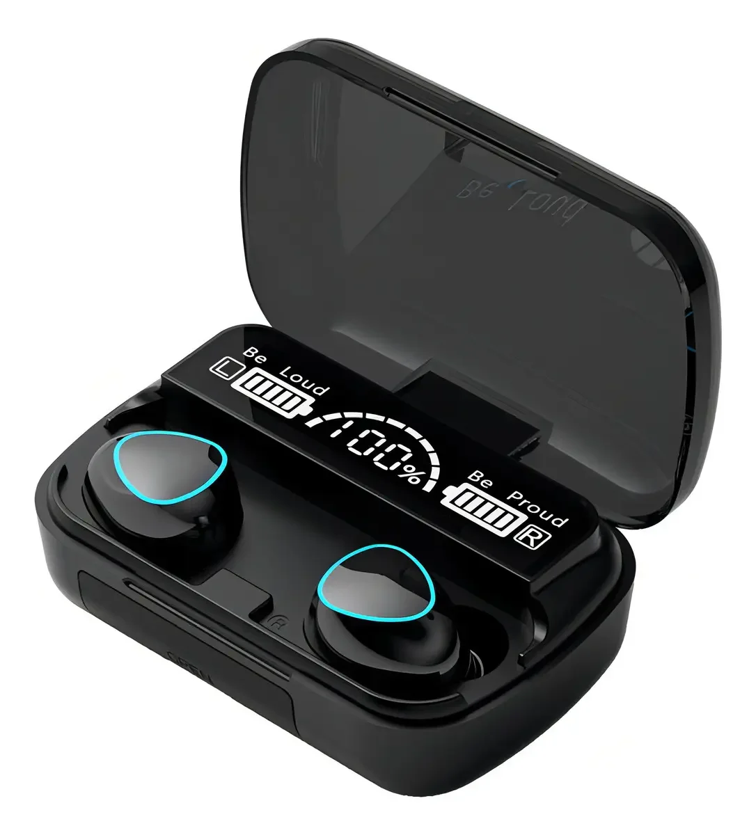 Fone De Ouvido Tws Inova Cases Sem Fio Bluetooth Com Microfone E Estojo De Carregamento