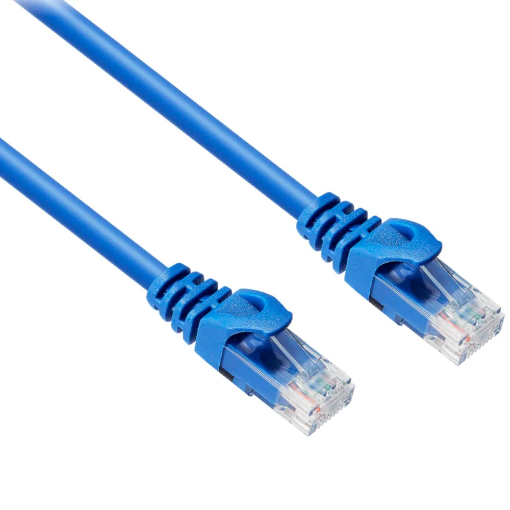 Imagem 2 de 4 do produto Cabo De Rede Efacini Azul Cat6 Ef-connect 100% Cobre, Anatel 50 Centimetros