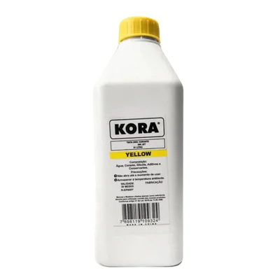 Tinta Hp Corante Yellow Kora 1 Lito