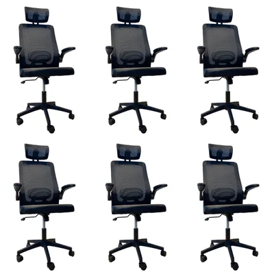 Cadeira De Escritório Oficial Presidente Prime Executiva - Preto - 6