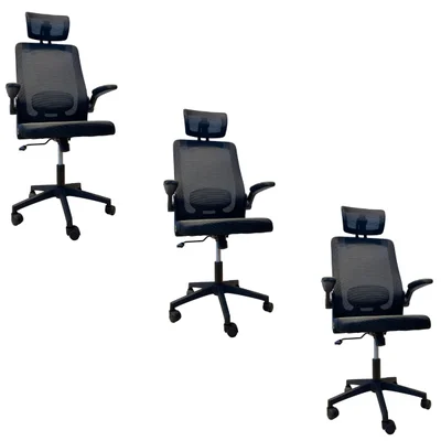 Cadeira De Escritório Oficial Presidente Prime Executiva - Preto - 3