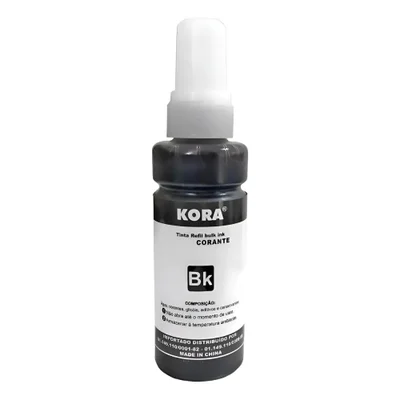 Tinta Corante Preta Compatível Epson 100ml Universal