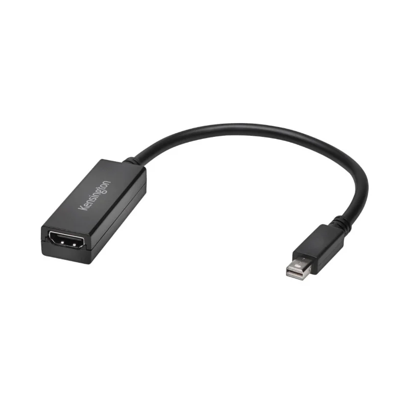 Imagem 1 de 2 do produto Adaptador Mini Displayport Para HDMI Kensington Vm2000 Mini Dp Para Monitor Tv Projetor HDMI