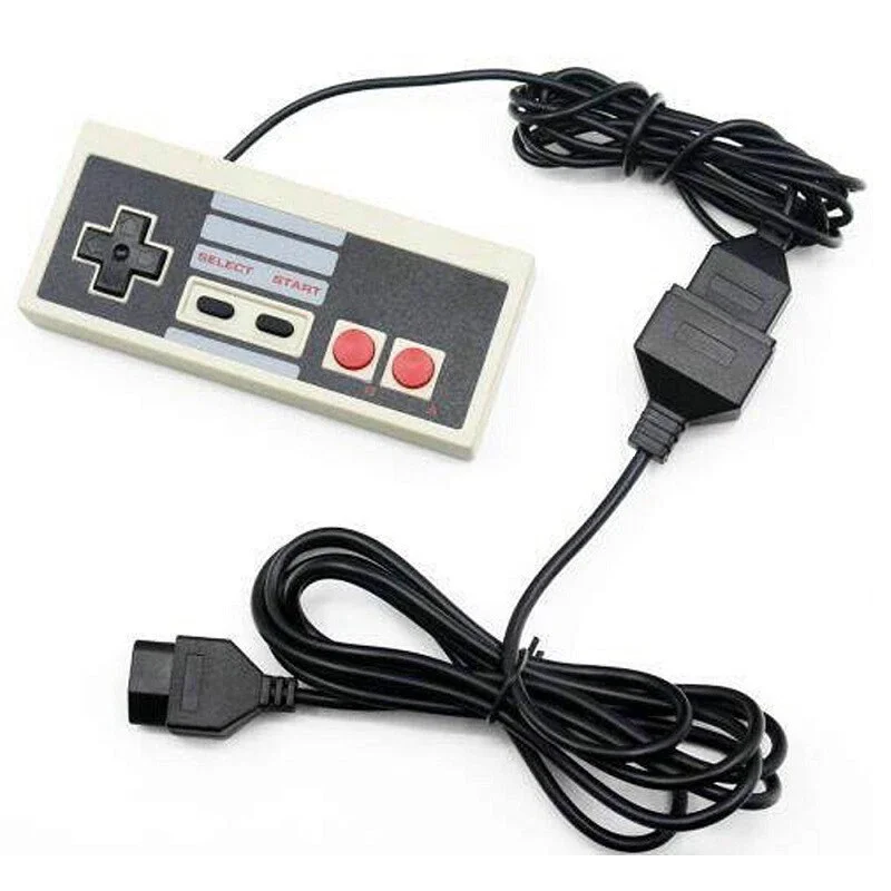 Imagem 3 de 5 do produto Cabo Extensor Extensão De Controle Para Nintendo Nes 7 Pinos 180cm
