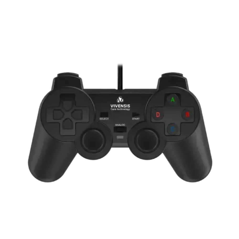 Imagem 2 de 4 do produto Kit Vx Gamer Vivensis Com Controle Usb, Pendrive 8GB Com 30 Jogos E Hub Usb