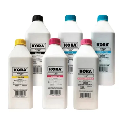 Kit 6 Tintas Epson Corante Universal 1 Litro