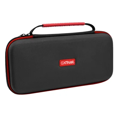 Case Para Nintendo Switch 2 Trust Até 4 Joycons 10 Slots Para Cartuchos Preto - Gxt1251