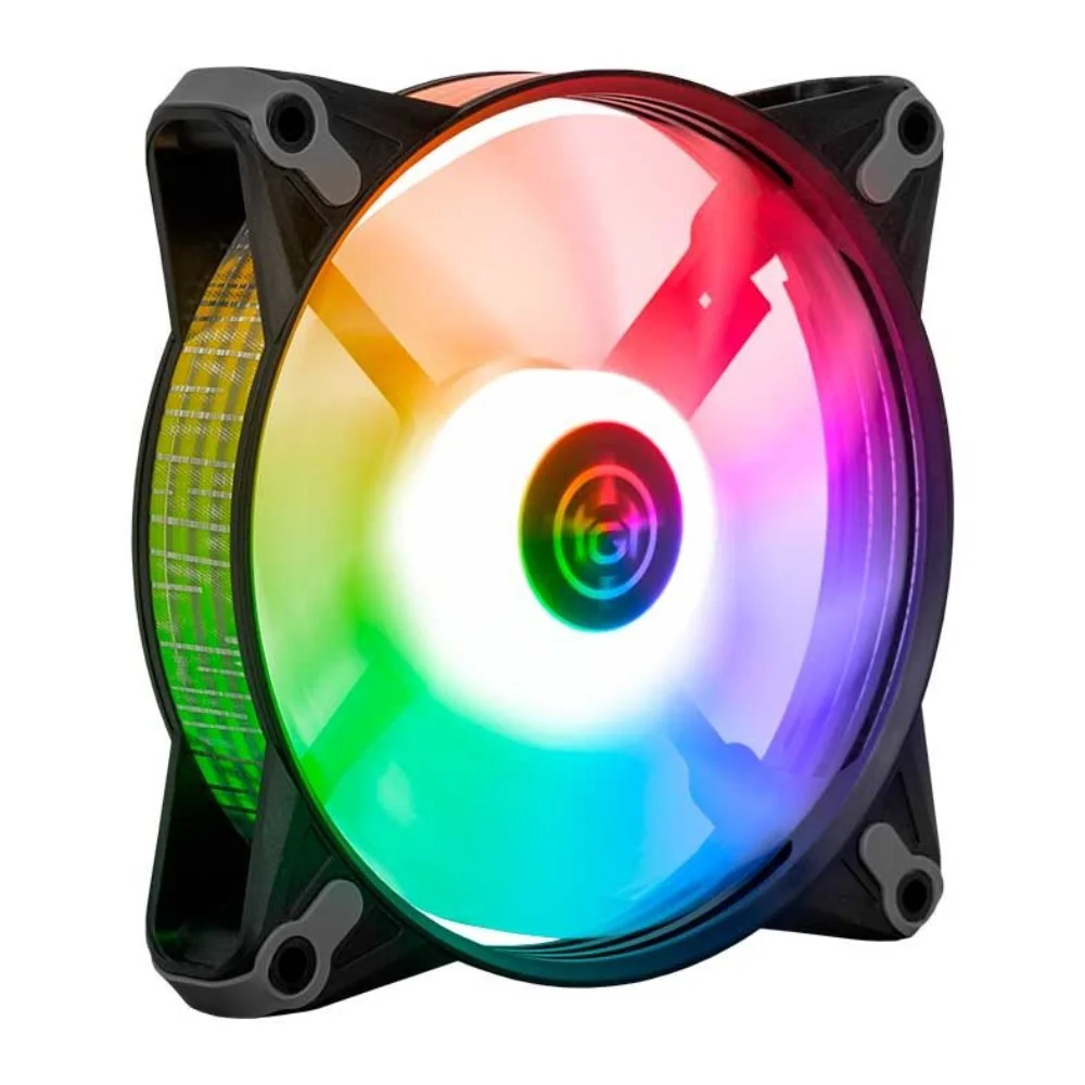 Kit 3 Fans Tgt Humber ARGB 3x120mm Com Controladora Preto - Tgt-hr3-bk01 6