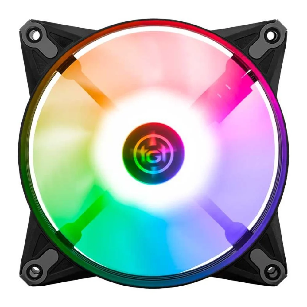 Kit 3 Fans Tgt Humber ARGB 3x120mm Com Controladora Preto - Tgt-hr3-bk01 7