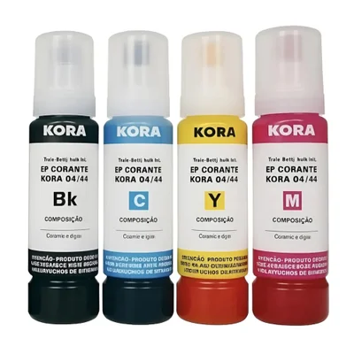 Kit 4 Tintas Epson L365 Kit Completo