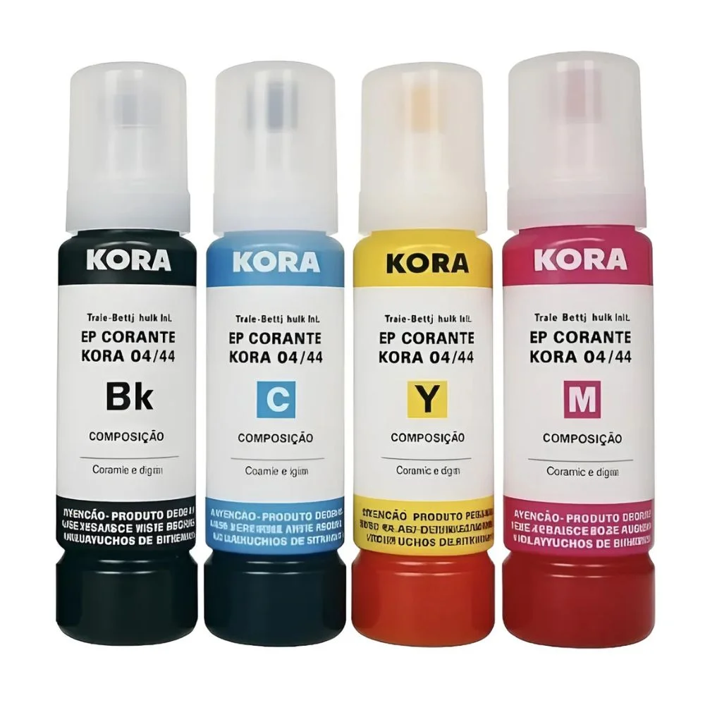 Kit 4 Tintas Epson L365 Kit Completo Kit 4 Tintas Epson L365 Kit Completo