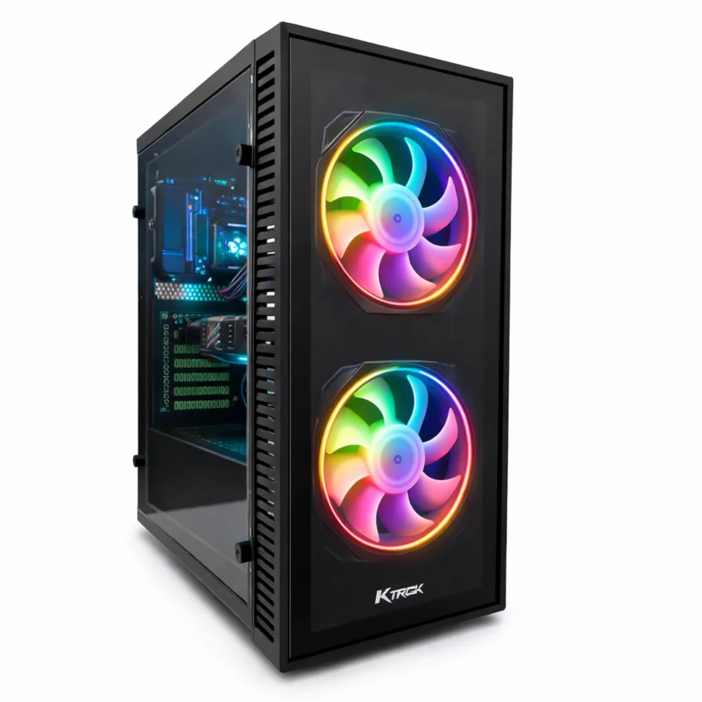 PC Gamer Completo Ryzen 5 5600 Gpu Gt730 SSD 256gb 8GB Ram Win11 - view 2