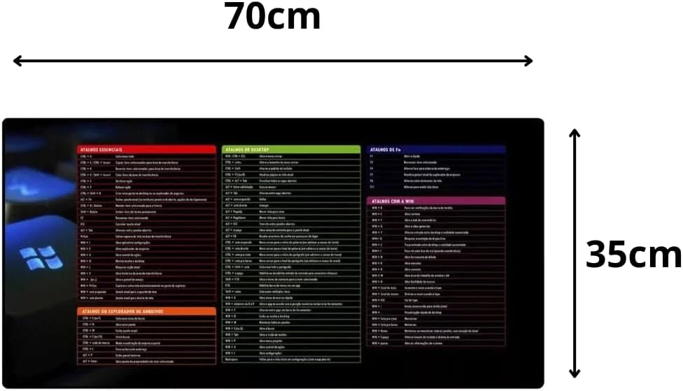 Imagem 2 de 4 do produto Mouse Pad Speed Gamer Extra Grande 700 X 35 Mp-7035c38