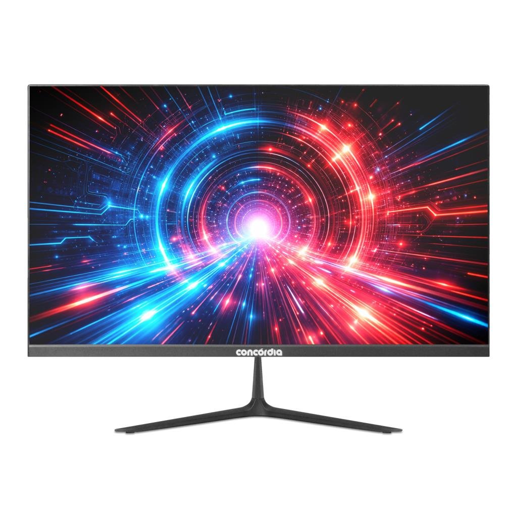 Monitor Gamer Concórdia 24" H238G, Painel IPS, 144Hz, Full HD, HDMI, VGA, sRGB 100%
