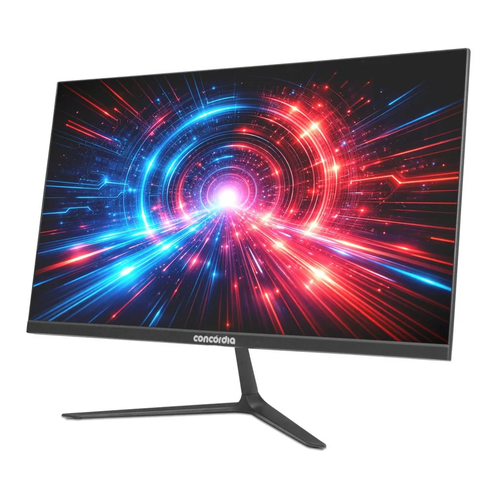 Monitor Gamer Concórdia 24" H238G, Painel IPS, 144Hz, Full HD, HDMI, VGA, sRGB 100% 8