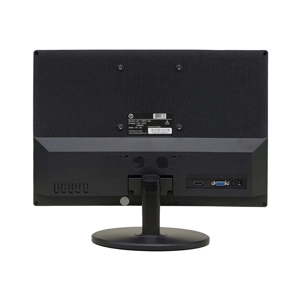 Imagem 4 de 4 do produto Monitor LED 17.1" " Preto Widescreen HDMI E Vesa