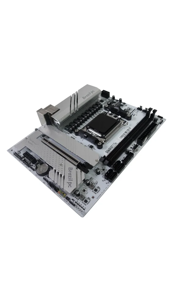 Placa Mãe Amd Am5 B650m.2/2.g Ddr5 M-atx Desktop Computador 4