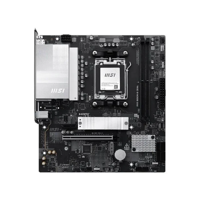 Placa Mãe Msi Pro B850m-b Gen4 Am5 2xDDR5 Chipset Amd B850 Matx Placa Mãe Msi Pro B850m-b Gen4 Am5 2xDDR5 Chipset Amd B850 Matx