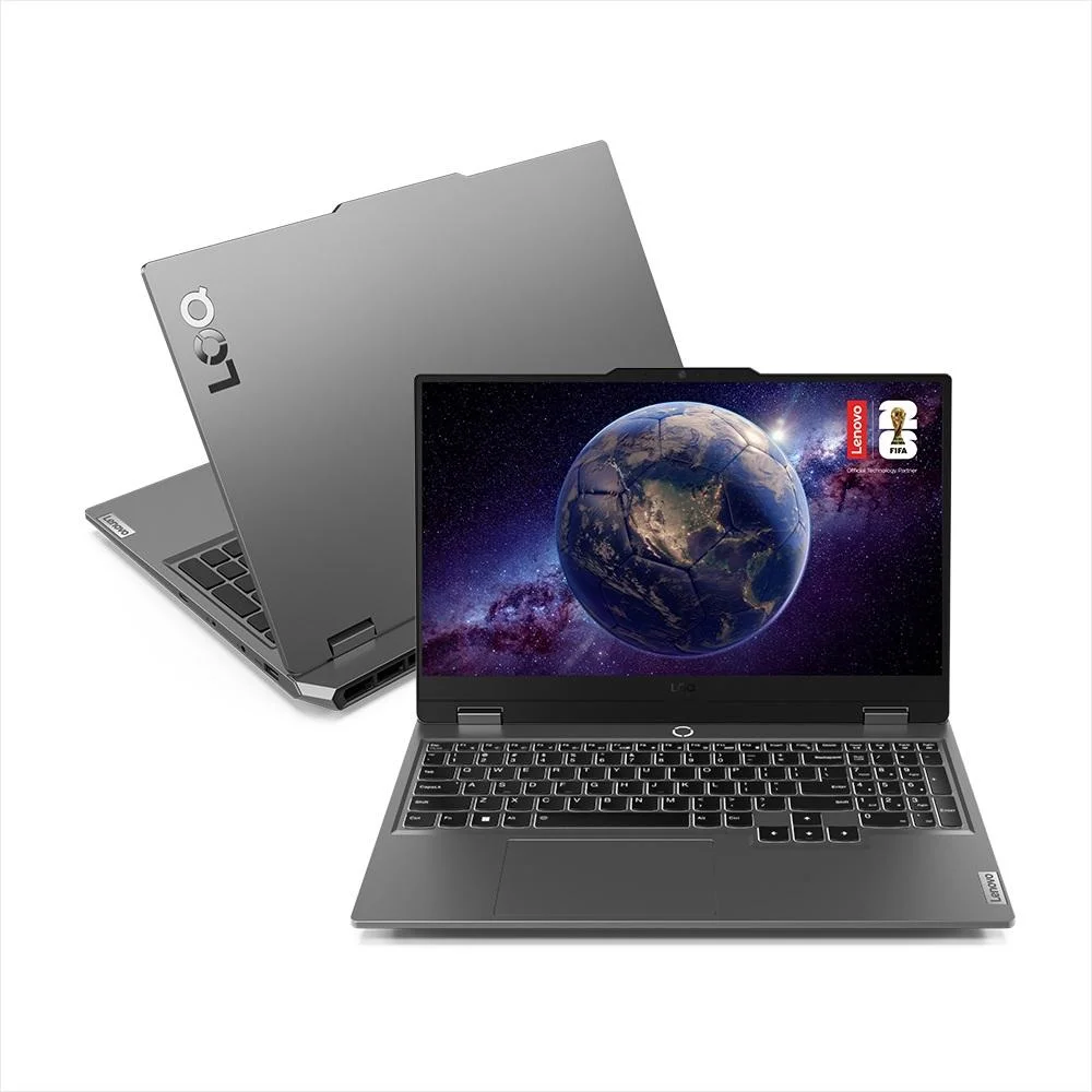 Notebook 15.6" Gamer Lenovo Loq Intel Core i7-13650hx, RTX 3050 6gb Gddr6, Memória 16gb, 512gb Nvme, Tela Fhd Ips 144hz, WINDOWS 11