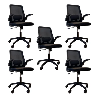 Cadeira De Escritório Oficial Diretor Prime Executiva - Preto - 5