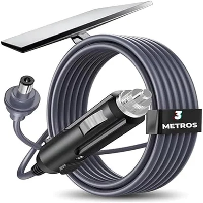Cabo Carregador Veicular Para Starlink Mini 12v / 24v De 3metros Com Vedação   Dc - Para Carros, Caminhões, Motorhomes E Barcos