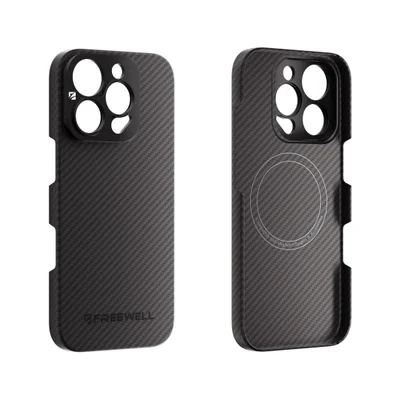 Capa Case Sherpa Para Iphone 16 Pro Max Com Encaixe De Filtros E Lentes 17mm - Freewell