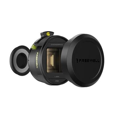Lente Anamórfica Steven Divish 1.55x Pro Cine 3 Em 1 Para Smartphone - Freewell