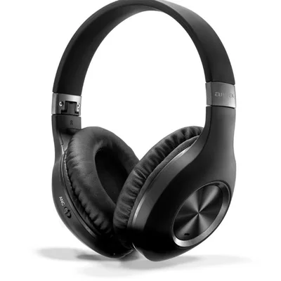 Fone Headphone Aiwa, Bluetooth, Preto - Aws-hp-02-b