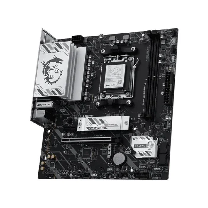 Placa Mãe Msi B850m Gaming Wifi6e Am5 2xDDR5 Chipset Amd B850 Matx 7