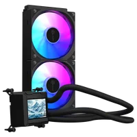 Watercooler Kalkan Aura Lcd 240mm ARGB Preto Tela Lcd 2.4 2