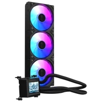 Watercooler Kalkan Aura Lcd 360mm ARGB Preto Tela Lcd 2.4 2