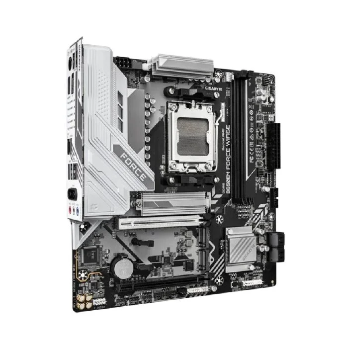 Imagem 3 de 4 do produto Placa Mãe Gigabyte B650em Force Wifi6e Am5 2xDDR5 Chipset Amd B650 Matx